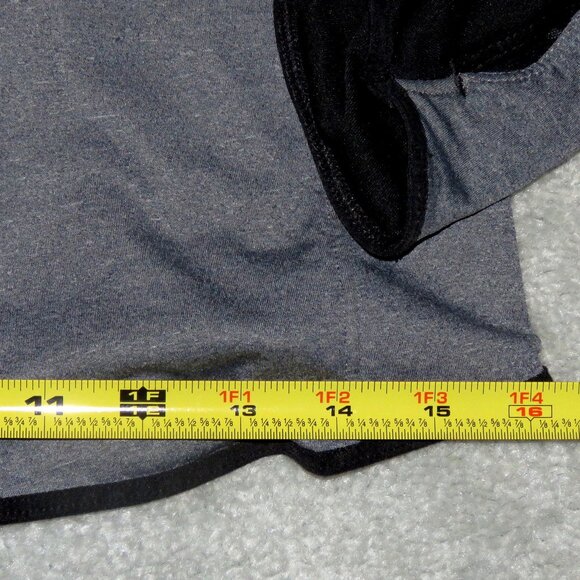 Nike Dri-Fit Sz Small Gray/Black Running Jacket Reflective Accents - Broken Zip - Picture 11 of 16